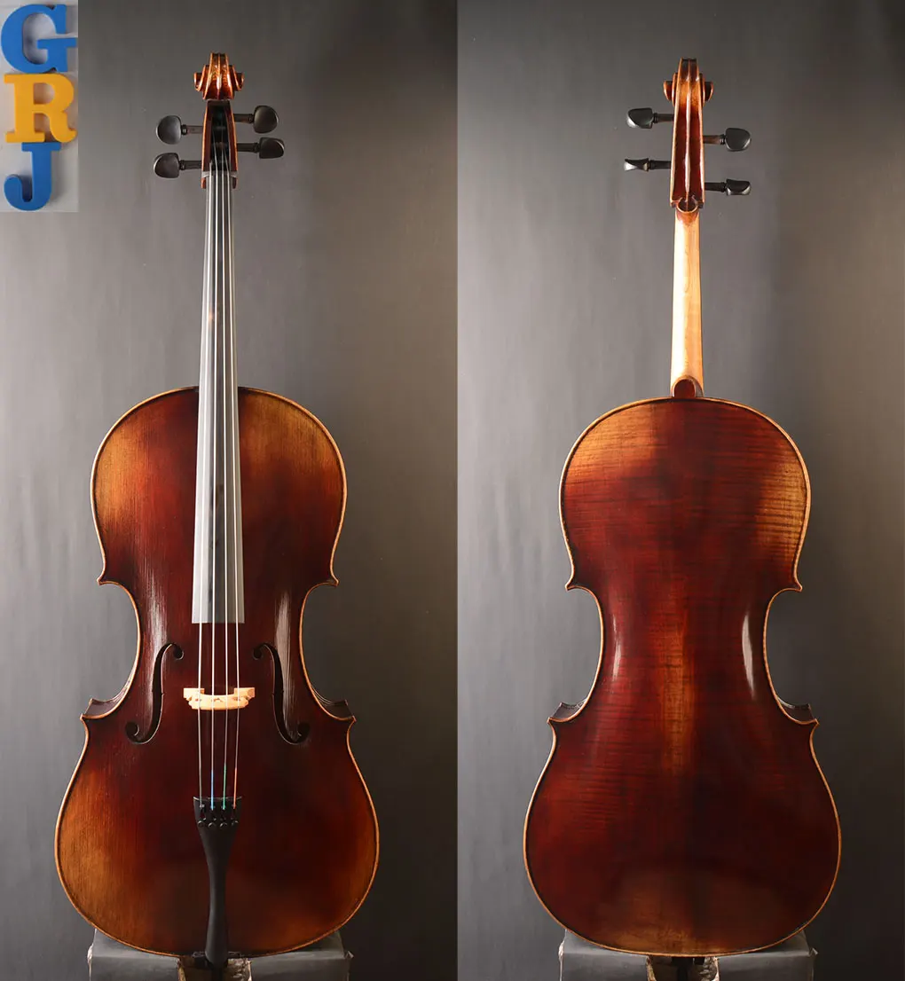 Special offer A Stradivari 1730 copy 4/4 cello !Oil antique varnish,Fine tone