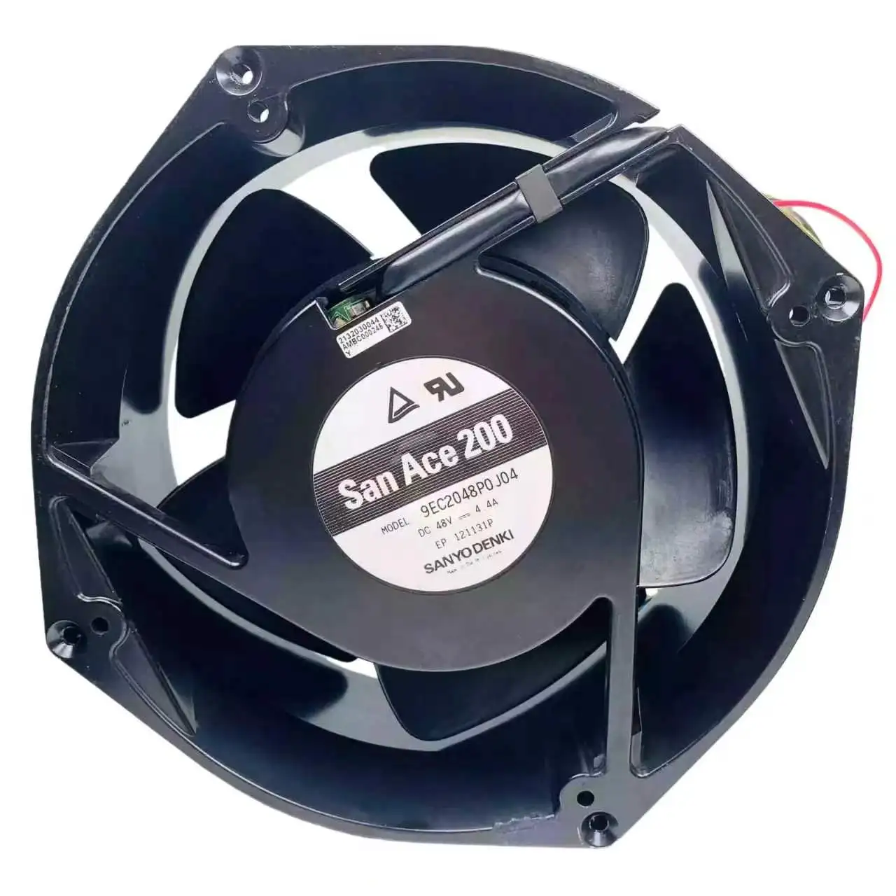 For SANYO 9EC2048P0J04 48V 4.4A 200x200x70mm EC Cooling Fan Dual Ball Bearing Metal Frame PWM Speed Control Industrial Fan