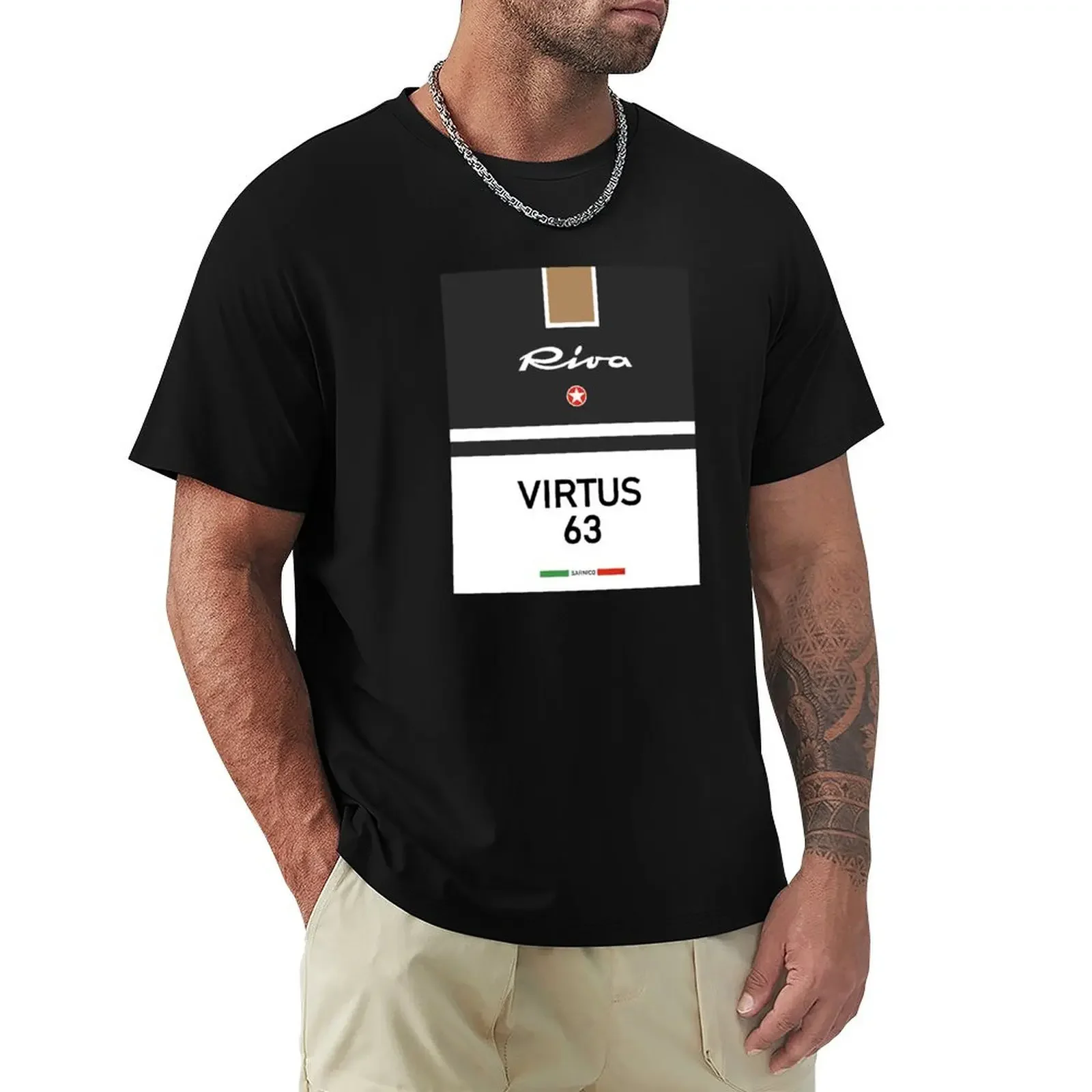 Riva Virtus Aquarama Classic Boat Italy T-Shirt boys animal print anime clothes man clothes vintage tee shirts for men