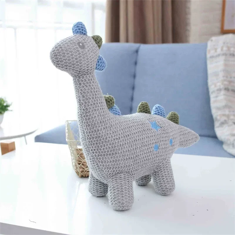 [Funny] Dinosaur Rabbit unicorn Plush doll Toy Comforter soothing baby Toys Baby Stuffed Animals doll Christmas Gift For Kids