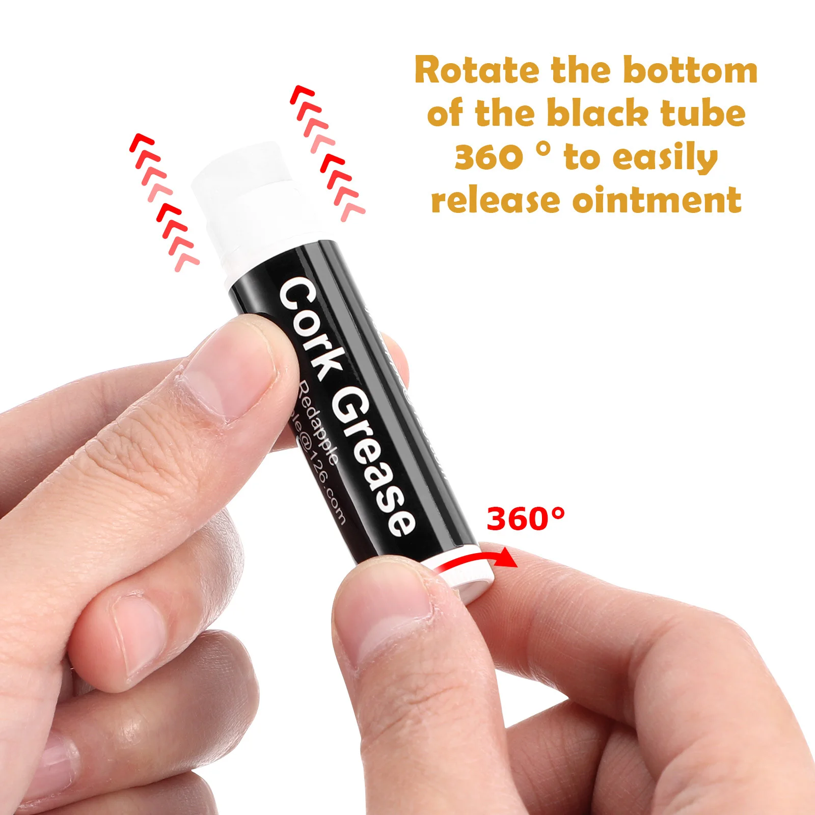 

Woodwind Instrument Lubricate Cream Cork Grease for Clarinet Saxophone Flute Maintenance Cleaning Kit