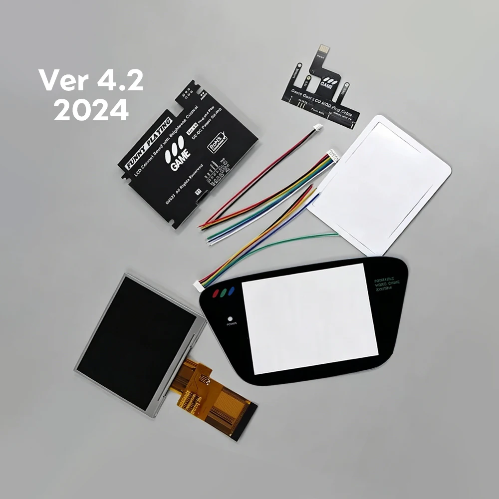 

IPS OGS Pre-Laminated LCD Screen Kits For SEGA Game Gear Full Screen Display LCD Highlight Brightness Screen for SEGA GG