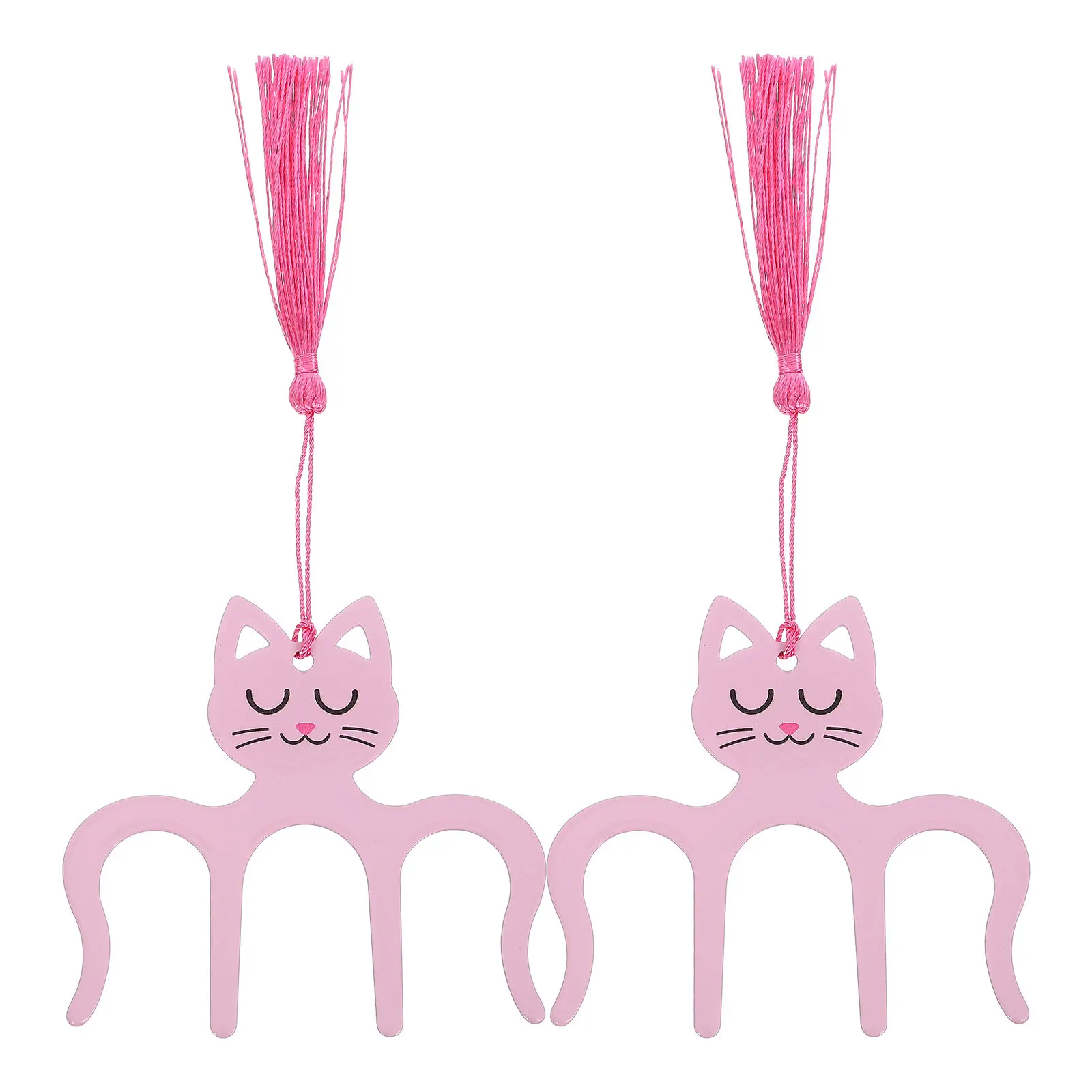 

2Pcs Piano Music Clip Metal Sheet Music Holder with Cute Cat Decorative Design for Books Notebooks Page Fixing Band Reading Aid