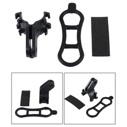 MTB Bike Light Torch Holder Road Bicycle Flashlight Clip Rack Mount Bracket For-gopro Bike Accessories Cycling Parts