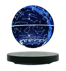 Lampada Maglev levitazione magnetica Moon Ball Floating Globe LED Globe Antigravity Magic Ball Night Lights Desk Decor Ornament