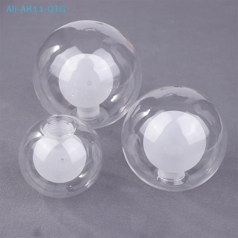 HOT! Ball In Ball G9 Globe Glass Shade Replacement Clear White D80mm D100mm D120mm Fitter Opening Lampshade G9 Cover