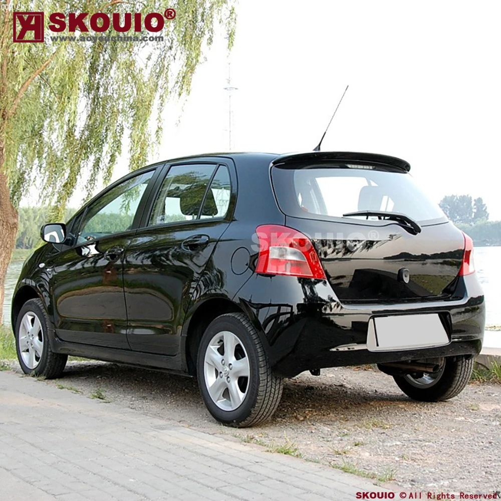 مرآة الرؤية الخلفية للسائق الأيسر والأيمن مخصصة SKOUIO-65-YY مع مرآة باب جانبية للسيارة قابلة للطي كهربائية لسيارة Toyota Yaris/Vitz 2008-201