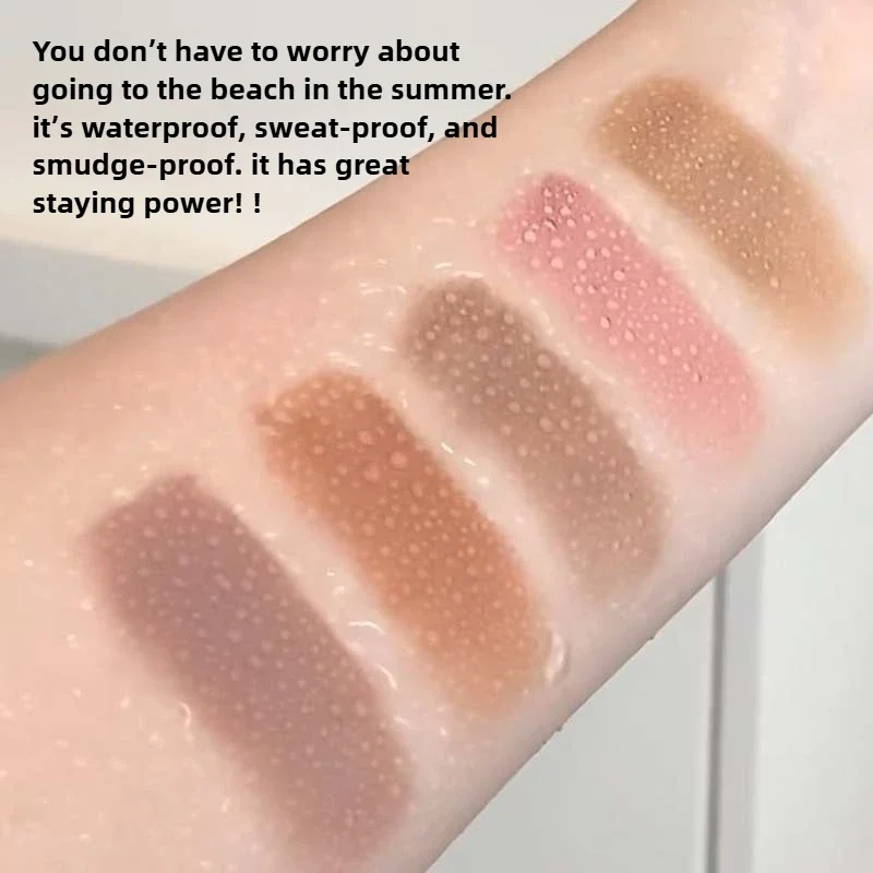 Krem do brwi 3D, długotrwały różowo-brązowy kolor, tusz do brwi, odporny na pot, krem do stylizacji brwi, kosmetyki dla początkujących