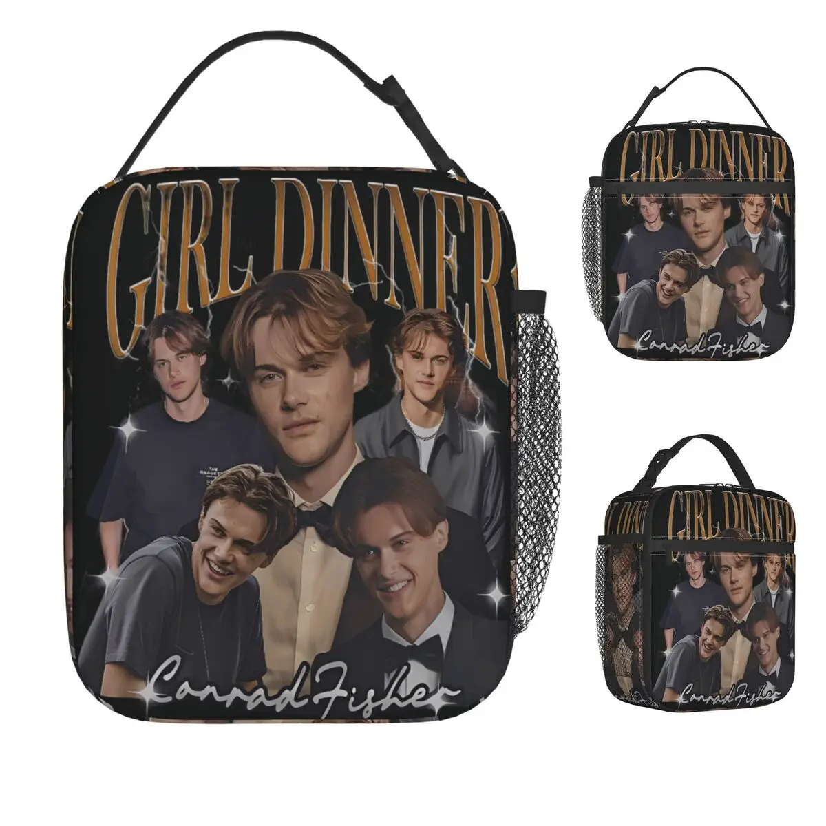 

Team Conrad Fisher The Summer I Turned Pretty Lunch Bag For Girl Ланч-бокс Повседневная сумка-холодильник на молнии Оксфордские термосумки-тоут