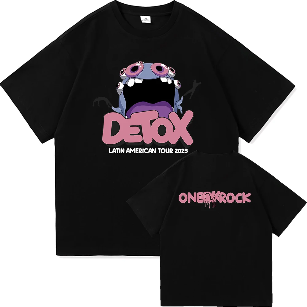 

ГОРЯЧАЯ распродажа, футболка One Ok Rock DETOX Tour 2025, модная одежда для мужчин и женщин, высококачественная мягкая футболка в стиле ретро Omotesando