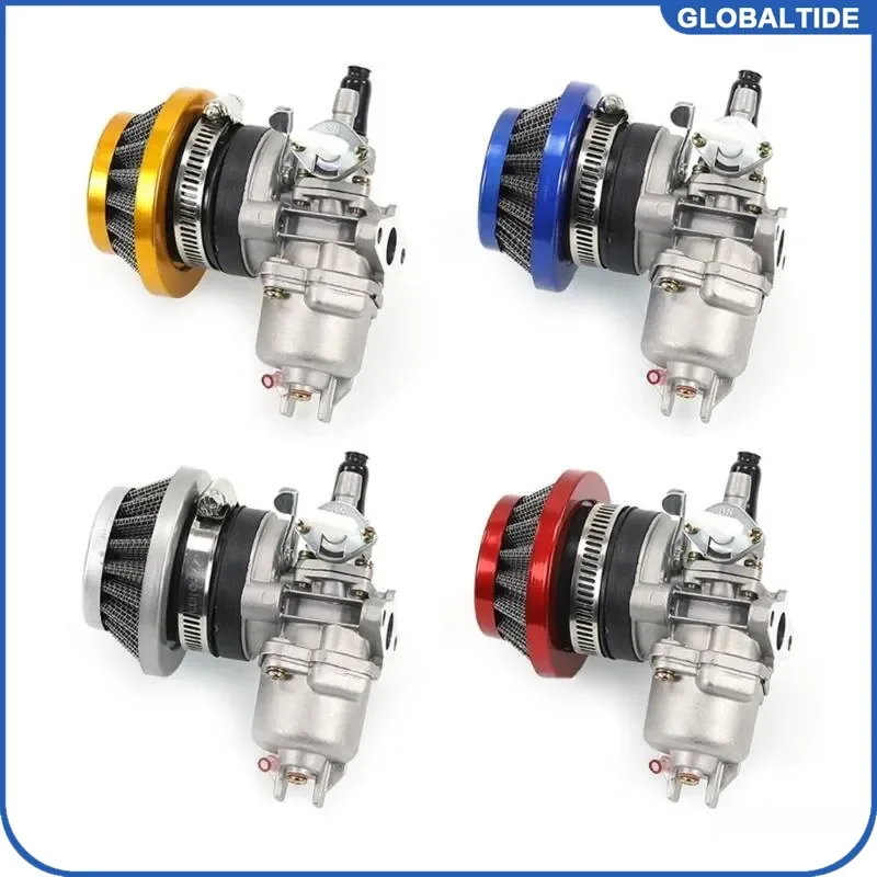 Durable 2 Stroke Engine Carburetor with Air Filter for 47cc 49cc Mini Quad ATV Dirt Pocket Bike Motorcycle Replacement Part
