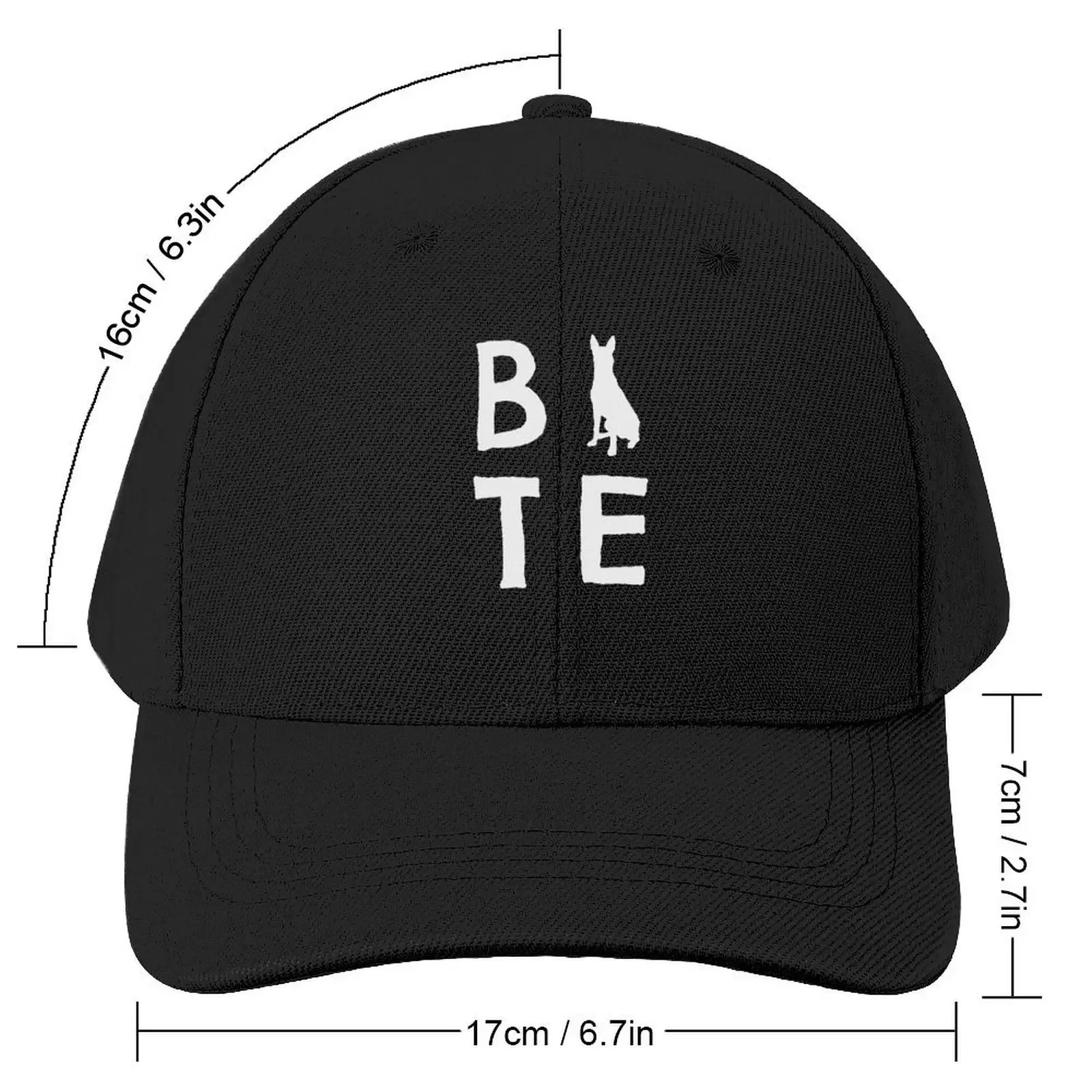 Belgian Malinois Dutch Shepherd Bite Love Dog Gift Baseball Cap Streetwear Luxury Hat Mens Tennis Women's