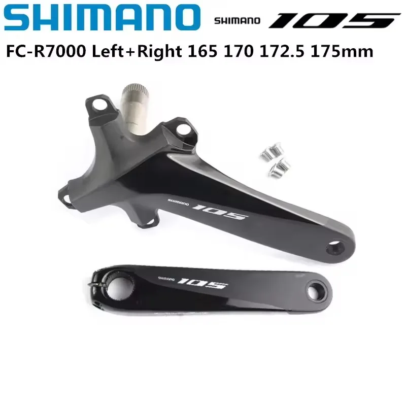 Shimano 105 R7000 Crank Arm 11S Right Side Road Bike Bicycle Drive Side 170/172.5/175MM 110BCD Original Bike Bicycle Parts