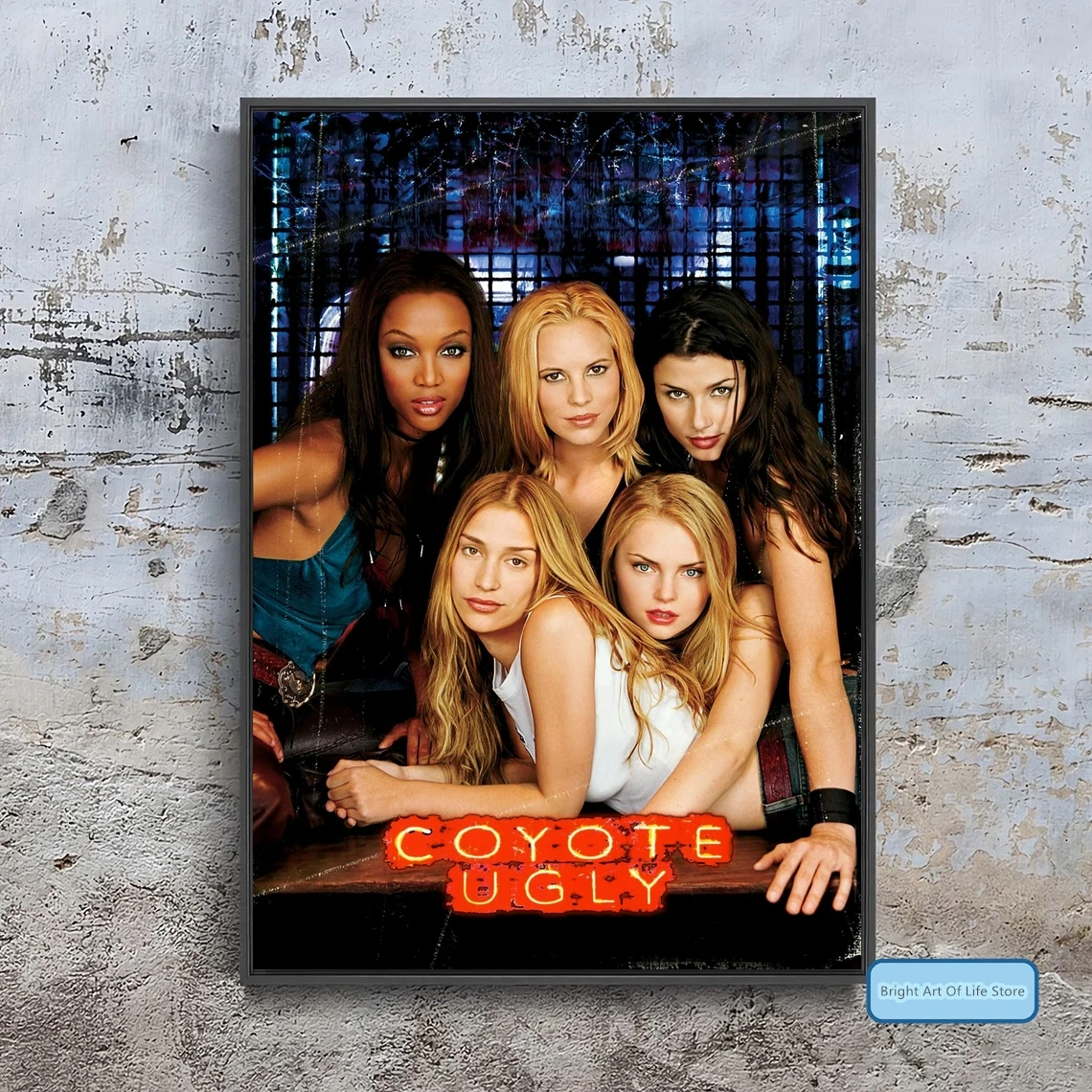 Coyote Ugly (2000) Movie Poster Cover Photo Canvas Print Wall Art Home Decor (Unframed)