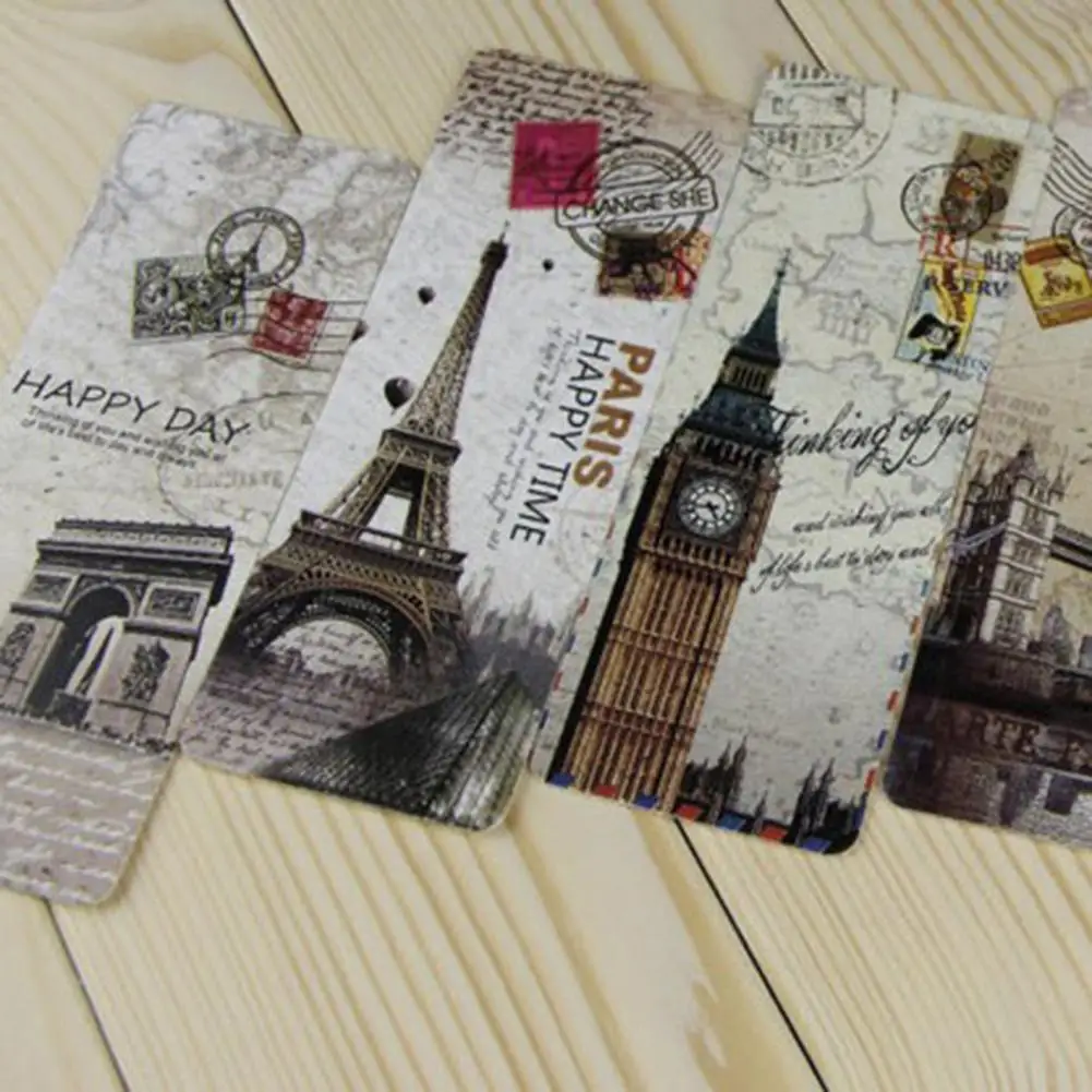 30Pcs segnalibro di carta alla moda materiale scolastico segnalibro di lettura segnalibro di lettura esotico retrò decorativo marcatura