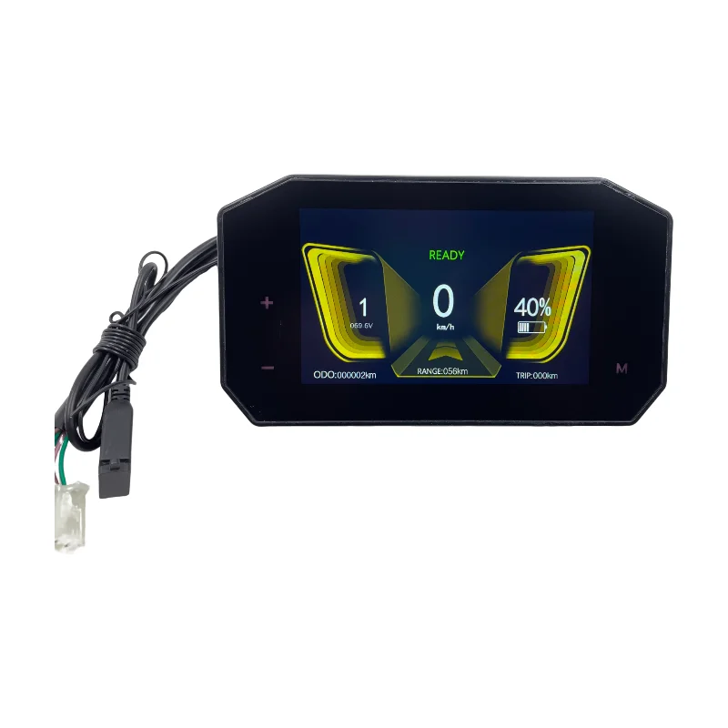 Electric Motorcycle Moped Scooter TFT Speedometer Display CJ-V5-03 with free 4 switchable different UI