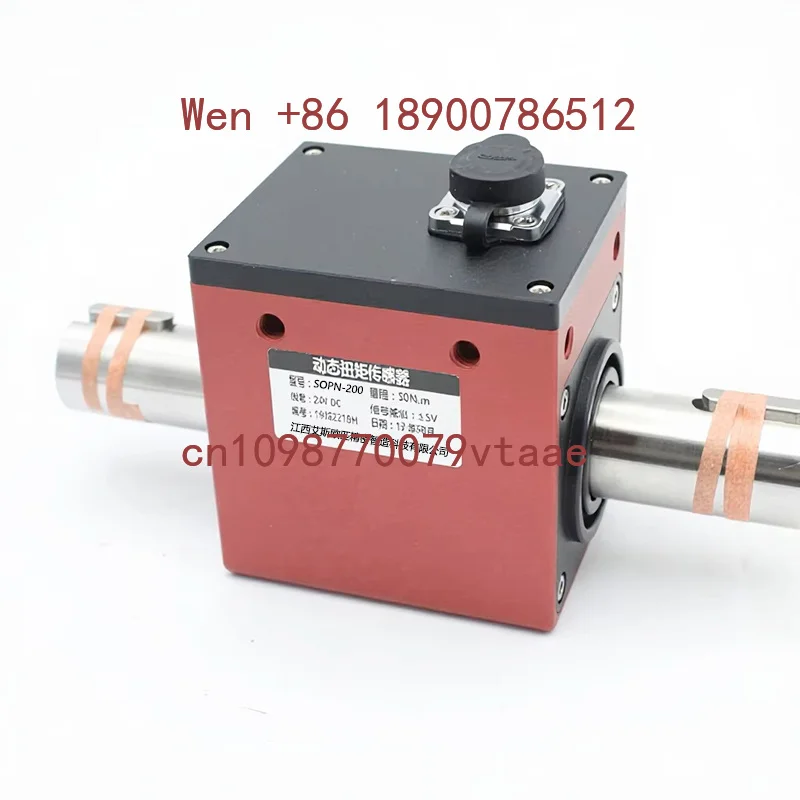 Sensor de Torque Dinámico Sin Contacto Personalizado y Económico, Sensor de Rotación de Eje de 1000N.m, 2000N.m, 3000N.m, 5000N.m para Robot