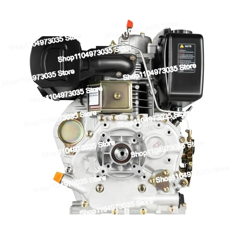

Black 9 Single Cylinder Air-cooled Machine, Diesel Engine, Generator Motor 3600rpm,418cc 6.3kw