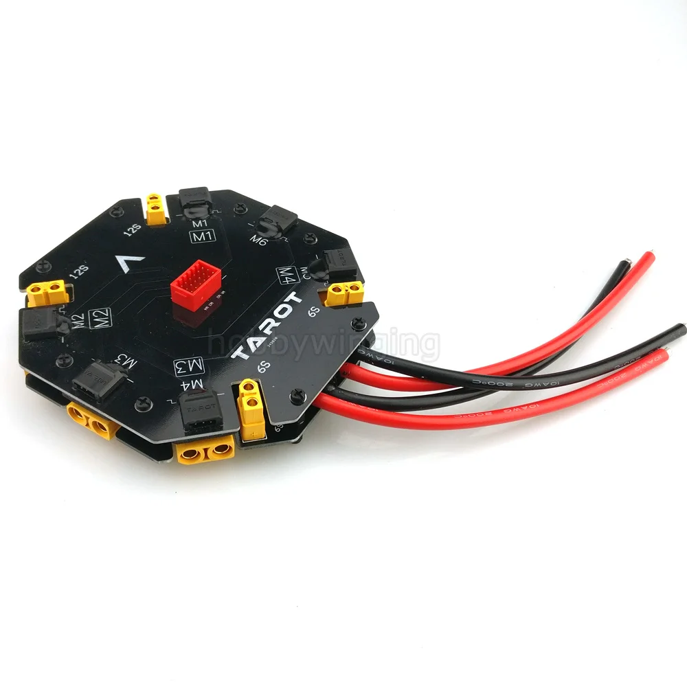 Tarot High Current Distribution Board Power Management Module 12S 480A Power Supply Board for Agricultural Drone TL2996