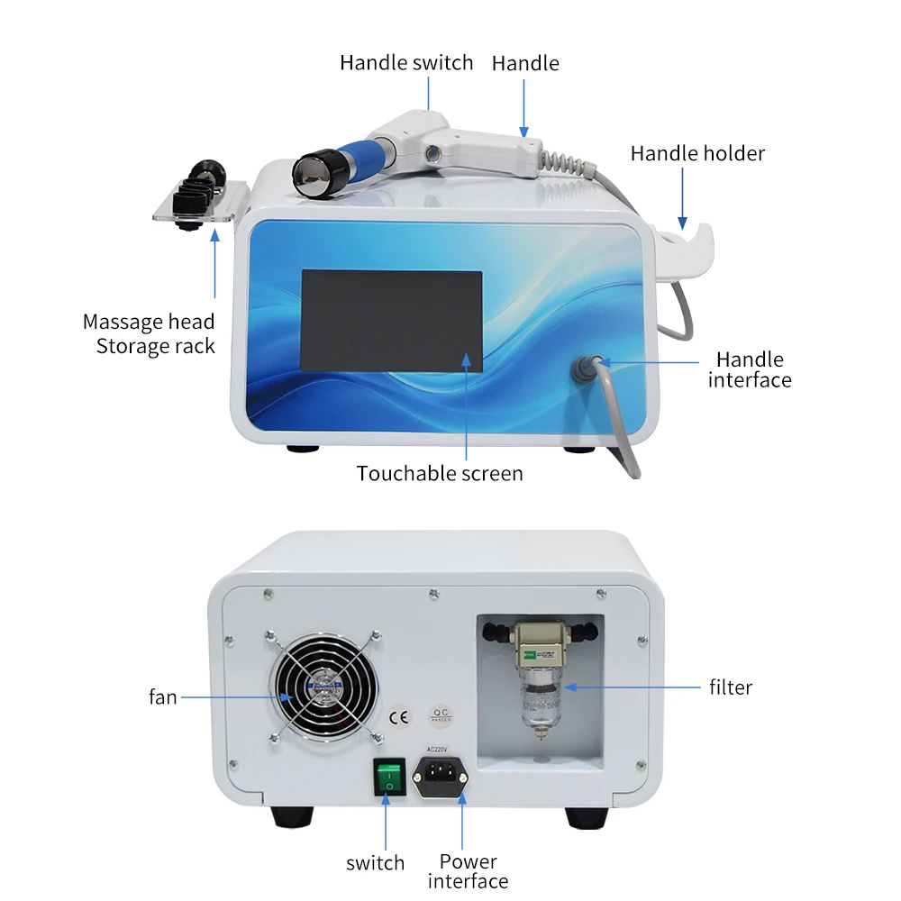 Professional Body Massager Machine Muscle Tension Relief Leg Knee Joint Care Sports Massage Device