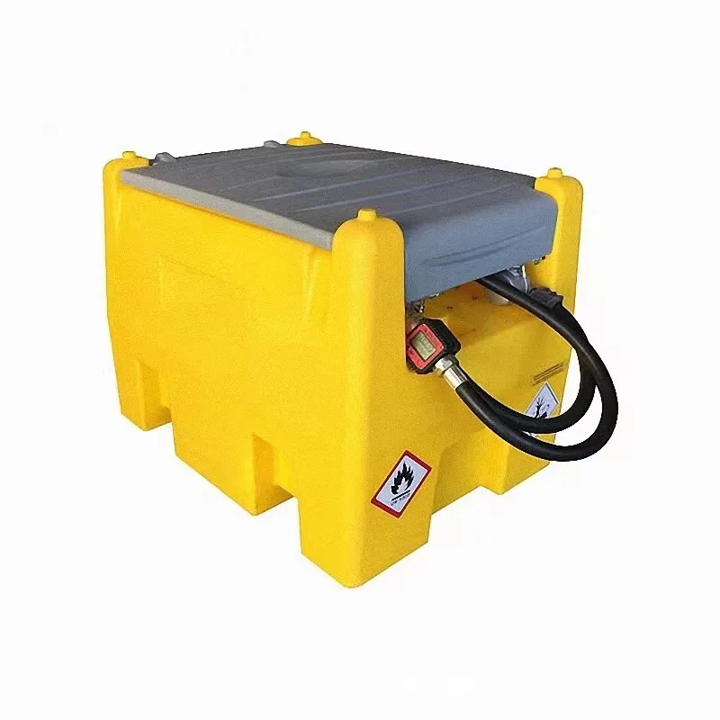 Hot Sale Portable Diesel Tank 220L 480L with Hose 4m Fuel Nozzle Electric Pump 12v 24v
