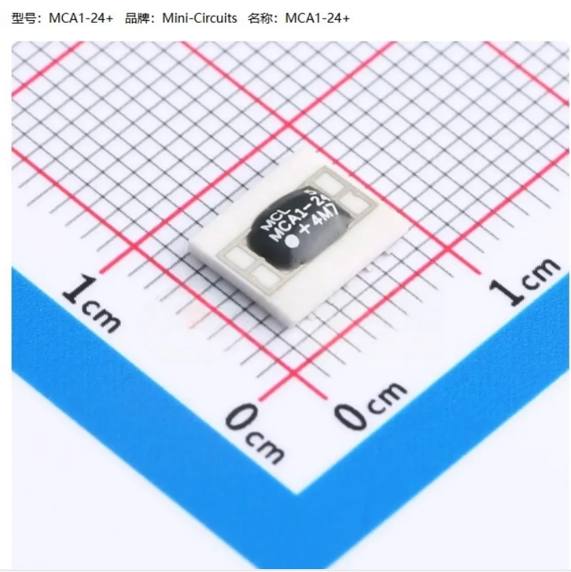 MCA1-24+ SMD-10P,7.6x6.3mm This wideband RF mixer has an operating frequency range of 300 to 2400 MHz