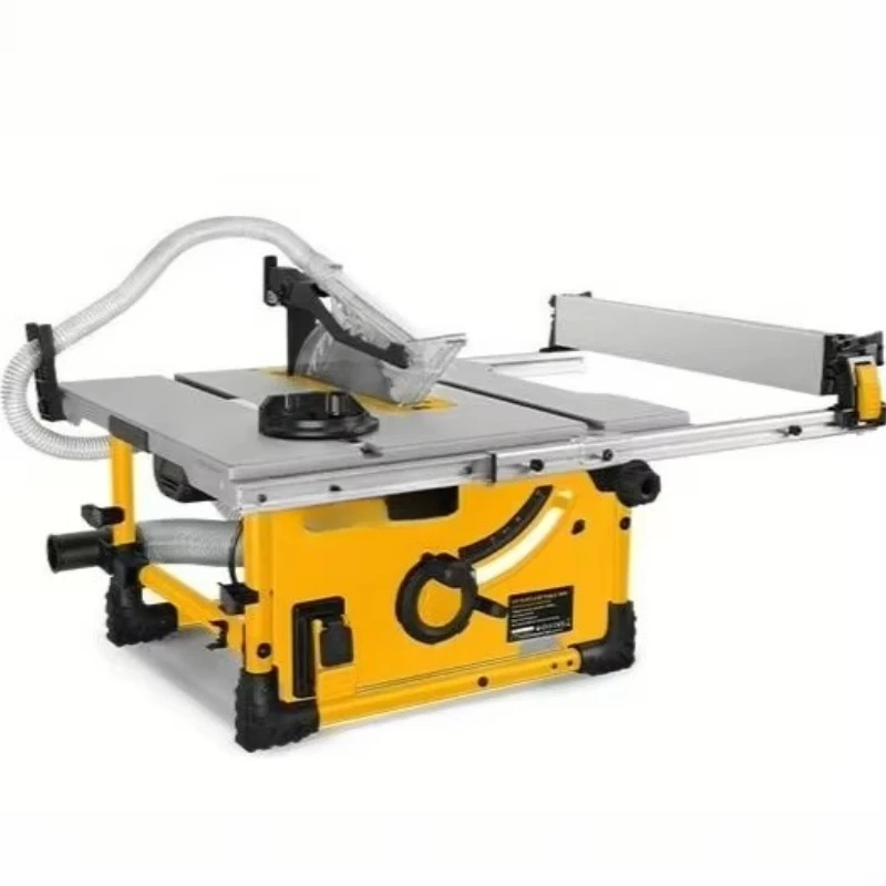 

Portable multifunctional dust-free woodworking sliding table saw with pipe rack, small precision sliding table saw