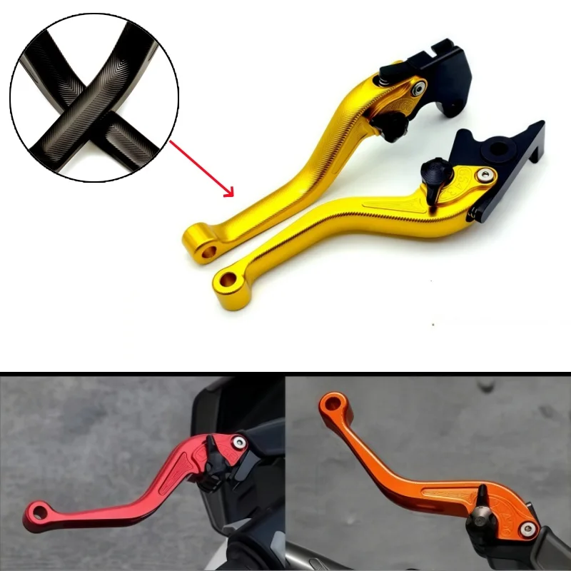 

For YAMAHA MT-07/FZ-07 2014-2022 FJ-09/MT-09 Tracer/GT 2015-2020 Clutch Lever Brake Lever Set 3D Adjustable Handle Levers