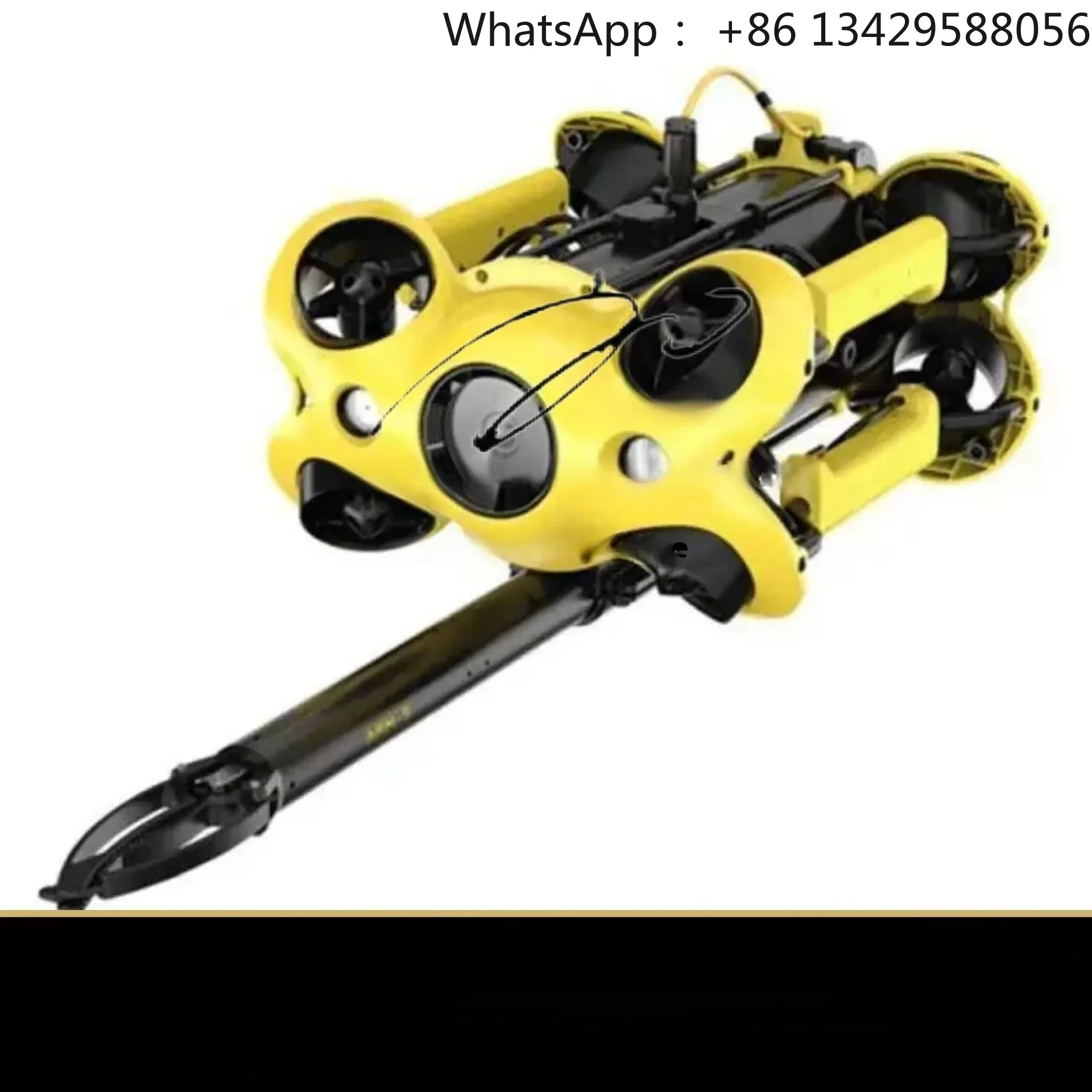Underwater search and rescue water intelligent remote control observation robot deep water emergency detector