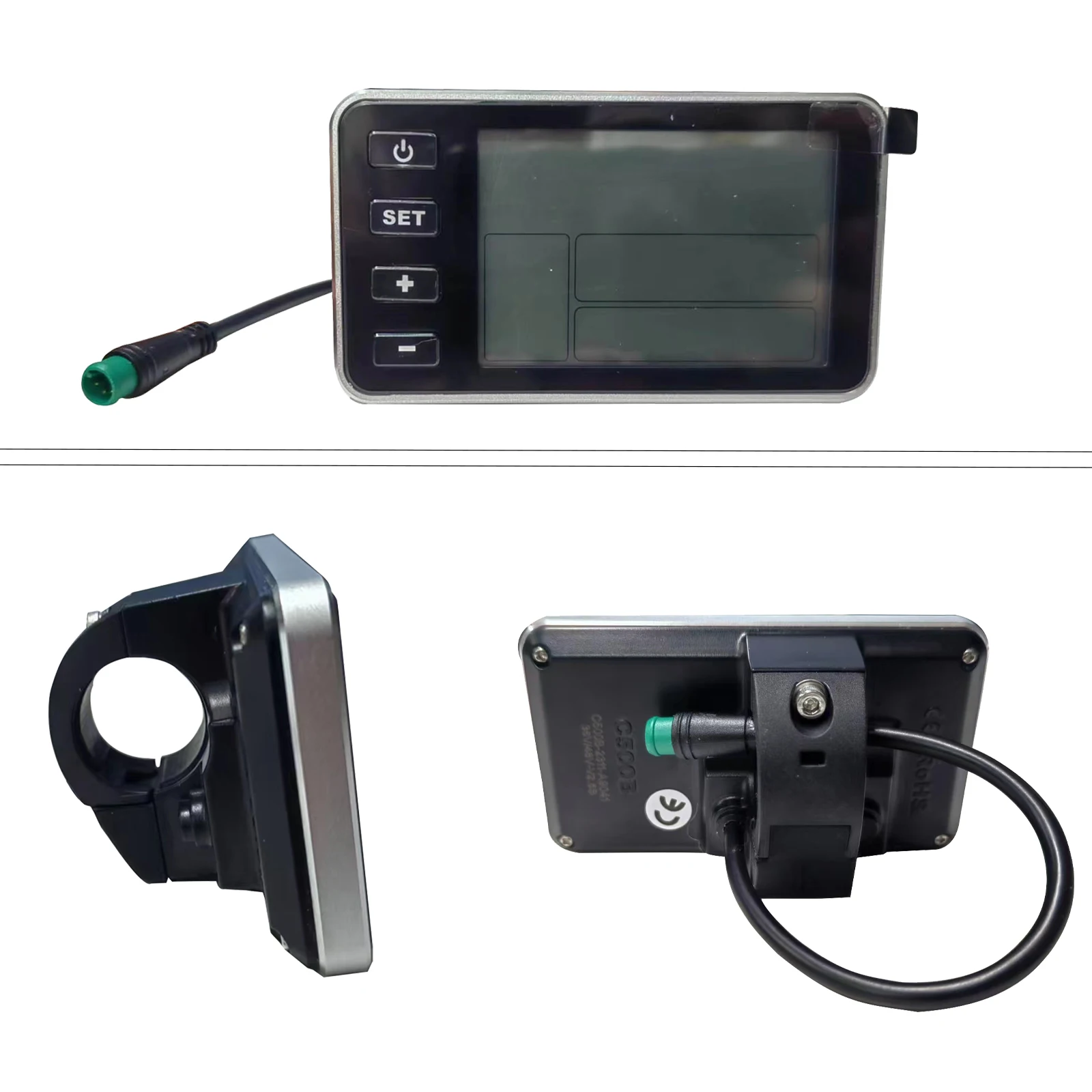 Bafang-pantalla LCD inteligente para bicicleta eléctrica, Monitor de instrumentos, Panel de repuesto, C500B, 36V, 48V, USB