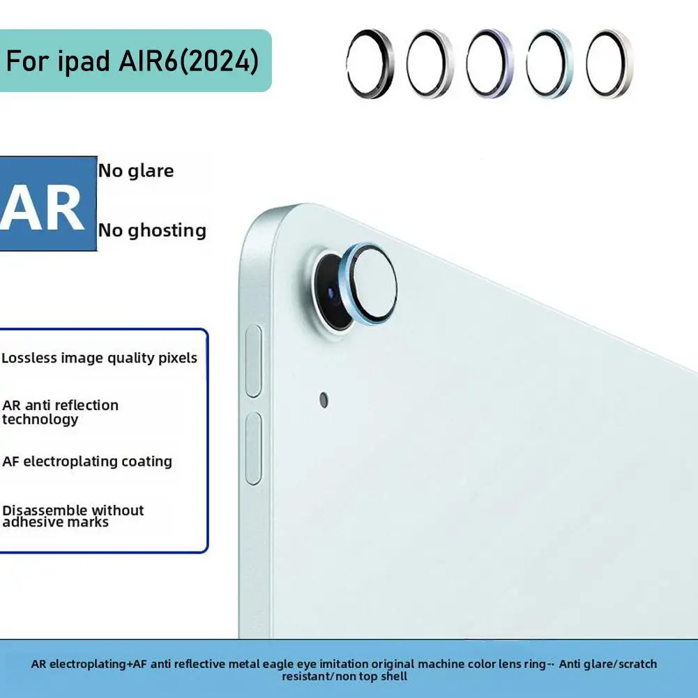 For Apple IPad Mini 7 Metal Protective Film Camera Lens For IPad Mini 7 Anti-scratch Metal Protectors Lens Film Protective Cap