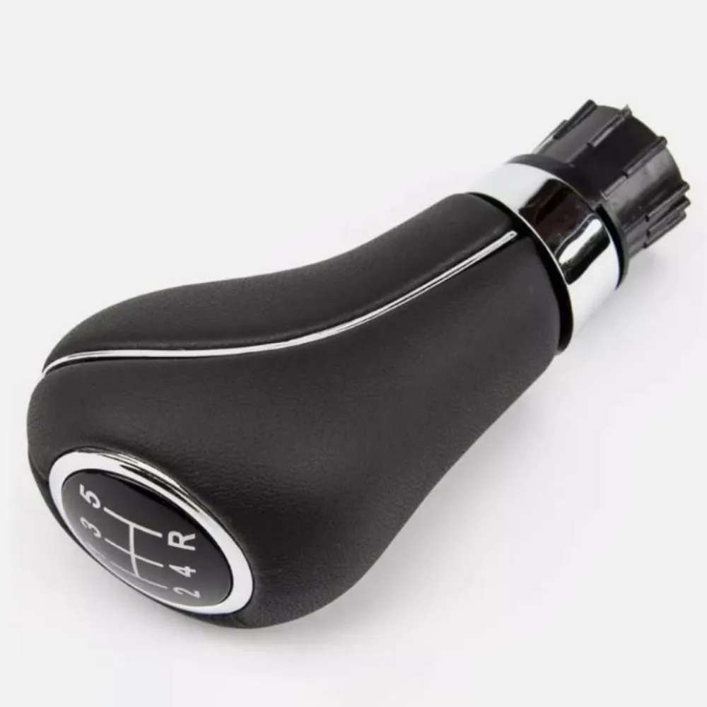 5-Gang-Leder-Schaltknauf für Mercedes W169 B W245 W203 Schaltknauf Auto-Innenzubehör – Detail 4