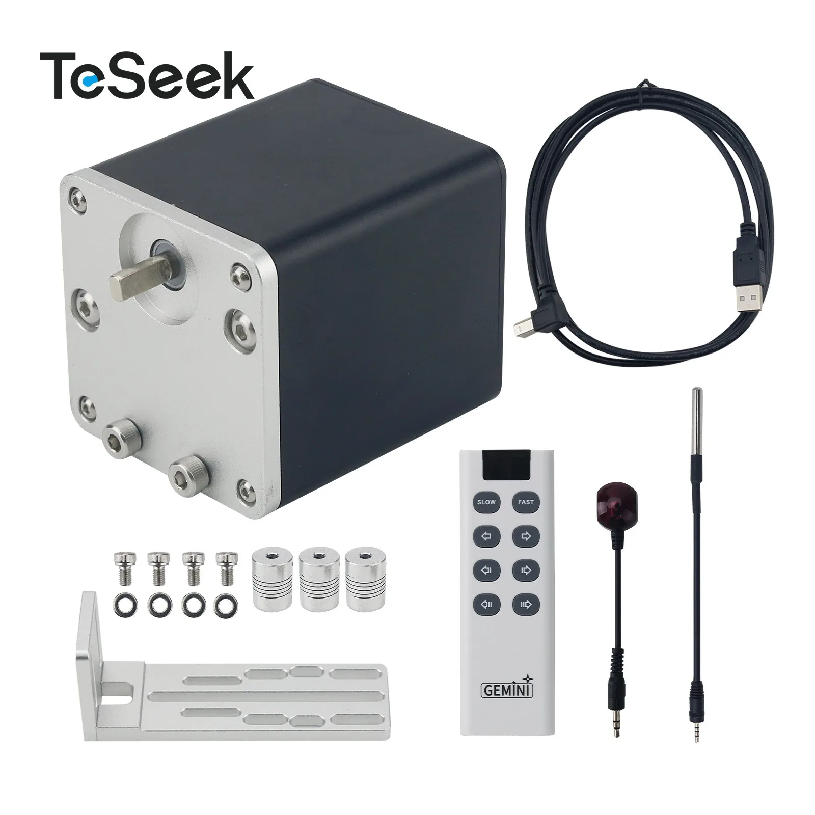 

TeSeek High Performance EAF Automatic Star Focuser Pro + Dedicated Handle + Temperature Controller for Astronomical Telescope