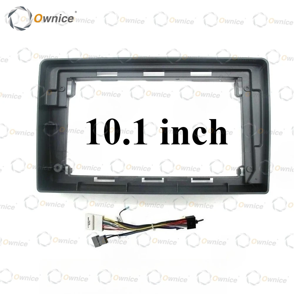 Ownice 10 Inch Quadlock Car Android Radio Frame for Latino D22 2004 -2013 2DIN Fascia Stereo Panel 16PIN Harness Wire Canbus Box