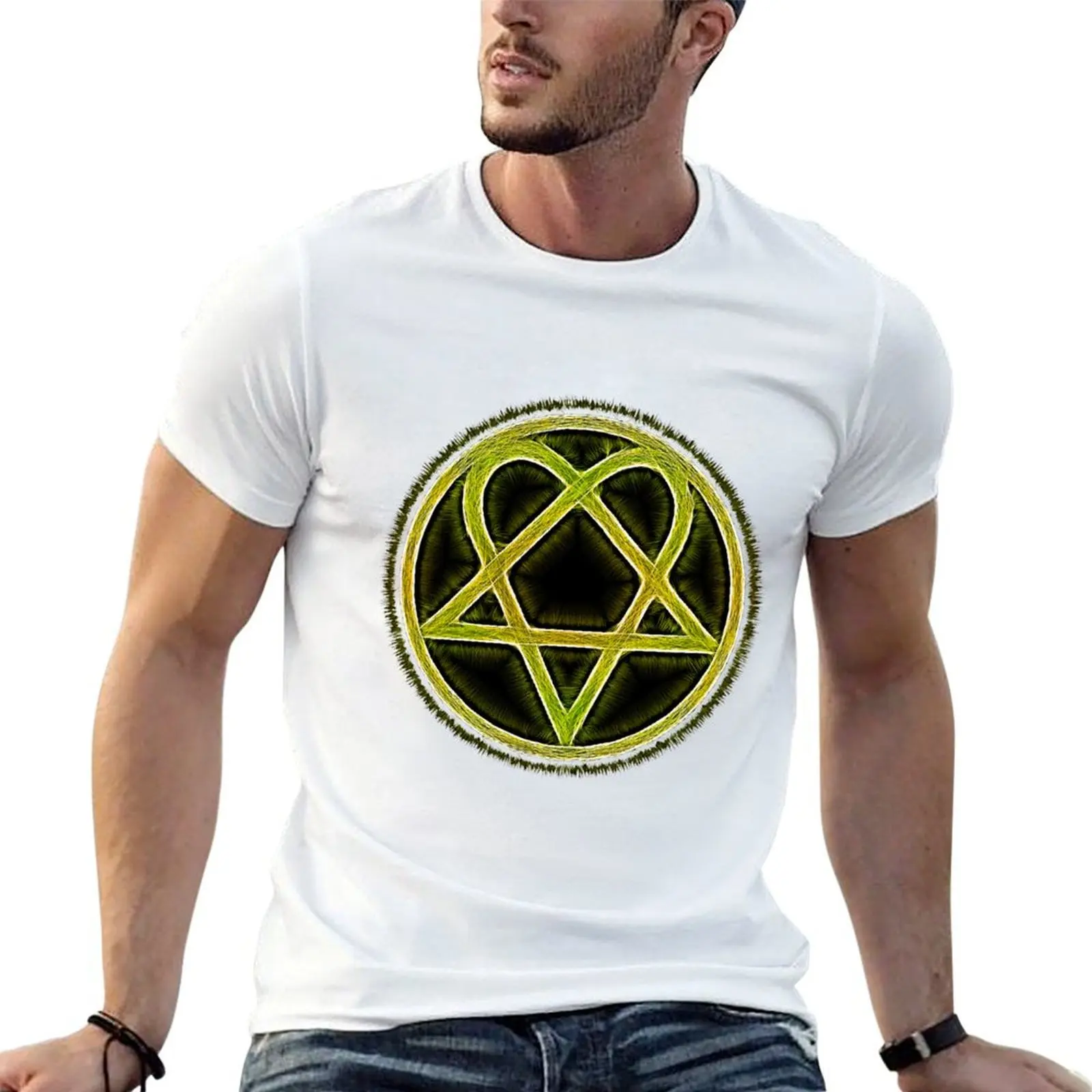 

Heartagram T-Shirt anime t shirts for man graphic t shirts for man t shirts for man cotton T-shirt