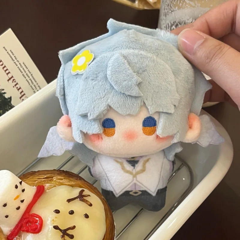 10CM อะนิเมะ Honkai: Star Rail Sunday Robin COSPLAY ตุ๊กตา Plushie กระเป๋าพวงกุญแจกระเป๋าเป้สะพายหลังจี้ Soft Body ของขวัญวันเกิด