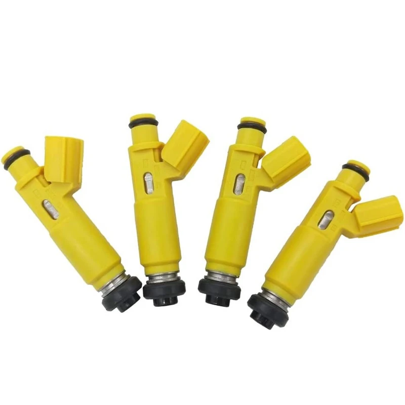 4PCS Fuel Injector Nozzle 23250-28050 23209-28050 For Toyota RAV4 2001 2002 2003 2.0L