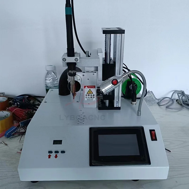 Semi-automatic Soldering Machine Data Cable Soldering Machine Uniformity of Solder Joints Electric Pneumatic Soldering Machine