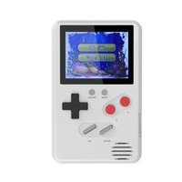 Original D9 Ultrathin Retro Portable Mini Handheld Video Game Console 2.4 Inch LCD Kids Color Game Player Built-in 500 Games
