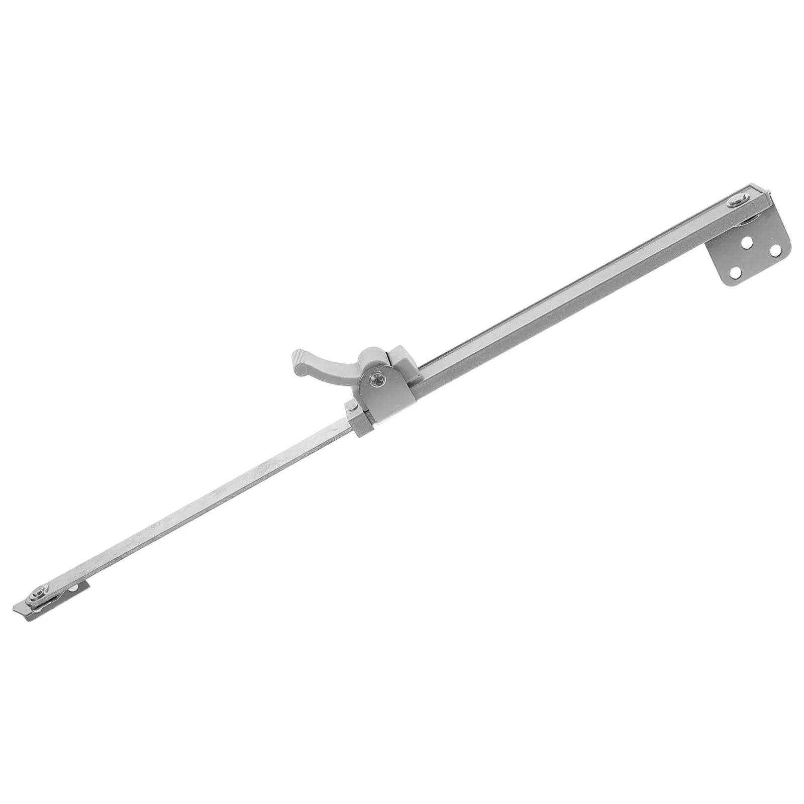 Adjustable Telescopic Window Stay Rod Aluminum Alloy Windproof Casement Window Brace Security Lock for Home Office Universal Fit