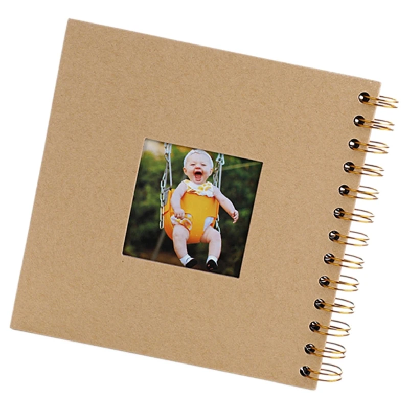 Creative Baby Photo Album DIY Scrapbook Anniversary Album for Cherished Memories & Kindergarten Graduation Keepsakes A2UB