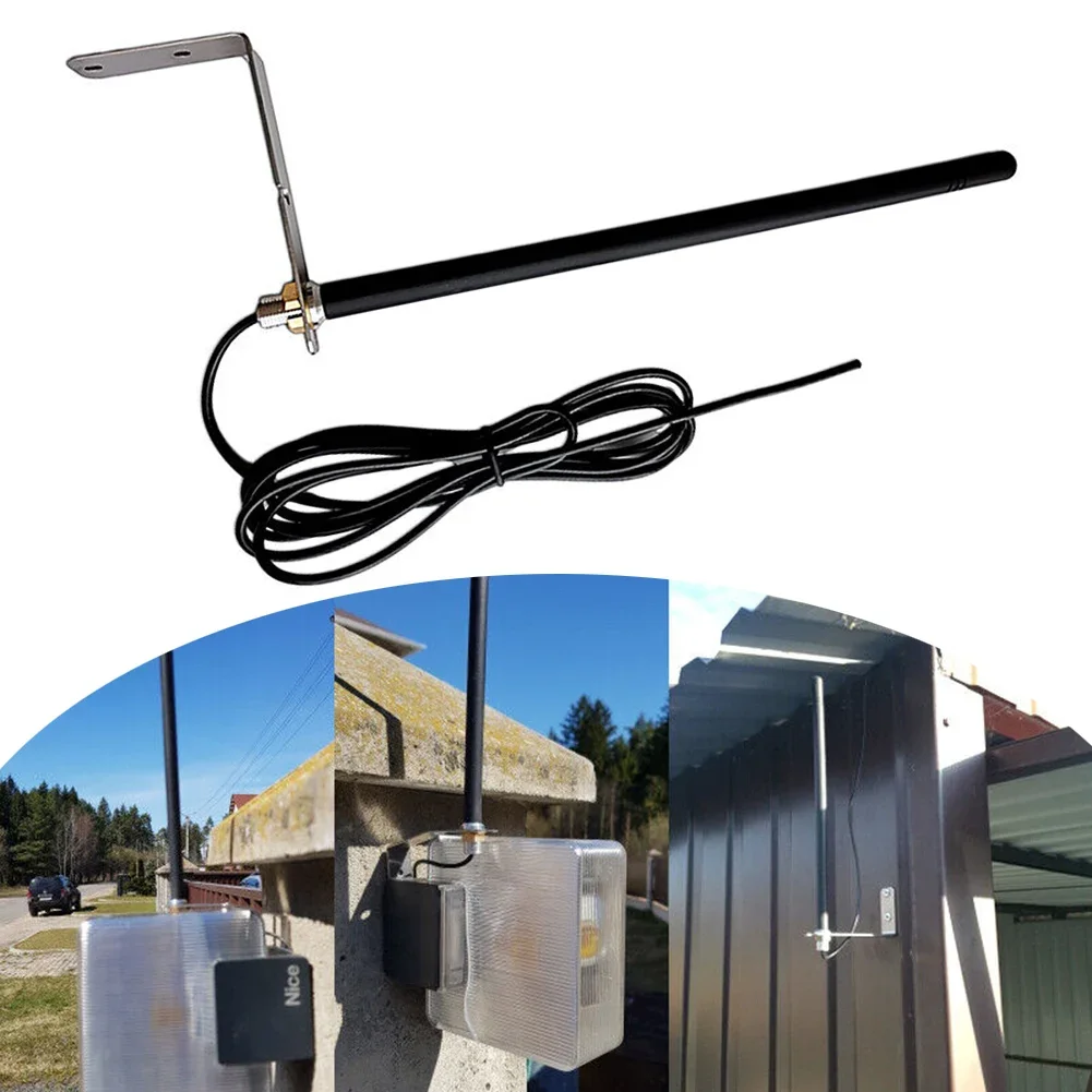 High Performance Extended Range Antenna for GTO Smart Gate Door Opener Compatible with All 433MHz Remote Control Devices