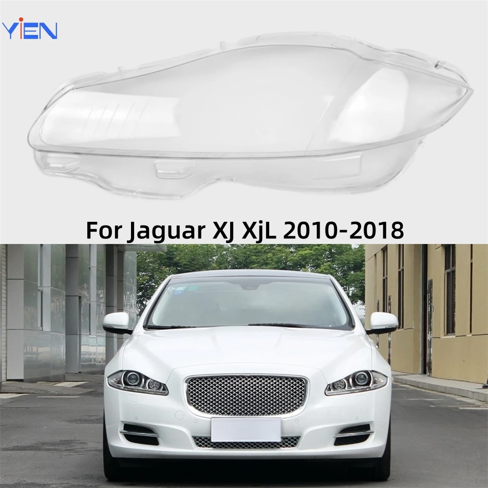 For Jaguar XJ XjL 2010 2011 2012 2013 2014 2015 2016 2017 2018 Car Interior Spare Parts Front Headlamp Cover Glass Lamp Shell
