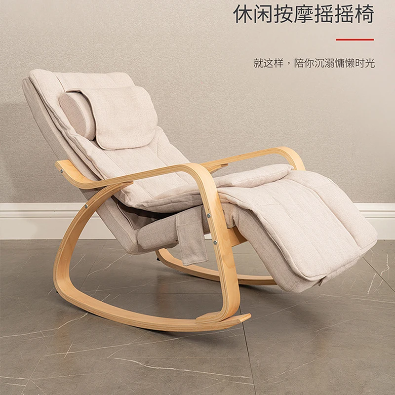 Massage Chair Office Household Full Body Multi-function Lounge Chair Small Shoulder Neck Back Rocking Chair Relaxing Chair