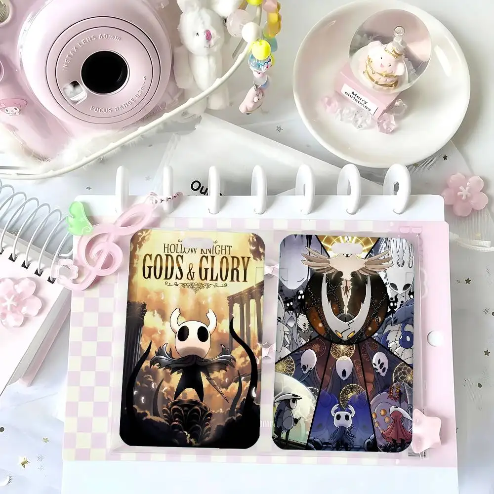

Бесконтактный чехол для карт Hot Video Game H-Hollow Knight с NFC для студенческих, проездных, удостоверений личности и рабочих разрешений