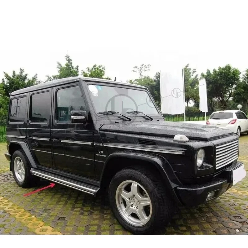 2008-2018 سنة g Wagon W463 دواسات الخطوة الجانبية لوحة الجري لـ MB g Class W463 G63 G65 G55 G500 G550 G350 خطوة جانبية #2