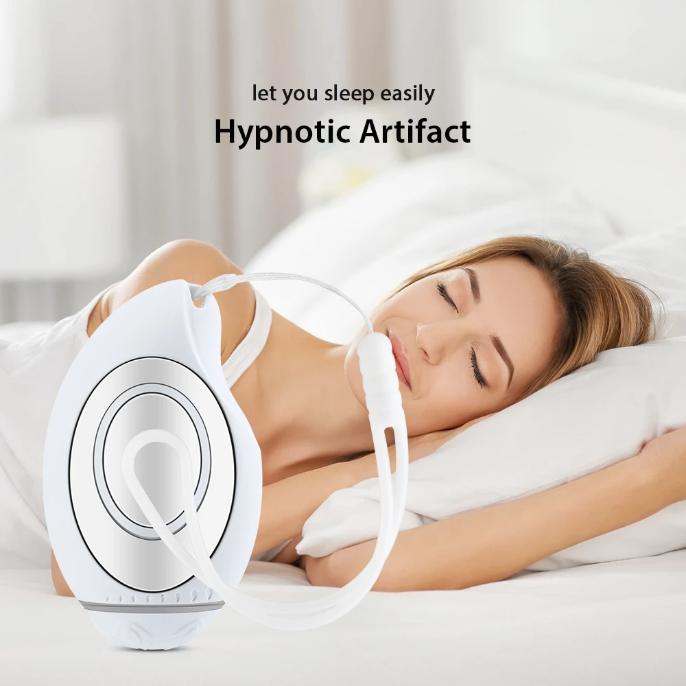 New Rechargeable Sleep Aid Device Palm Pulse Sleep Massager Handheld Microcurrent Improve Sleep Insomnia Christmas Birthday Gift