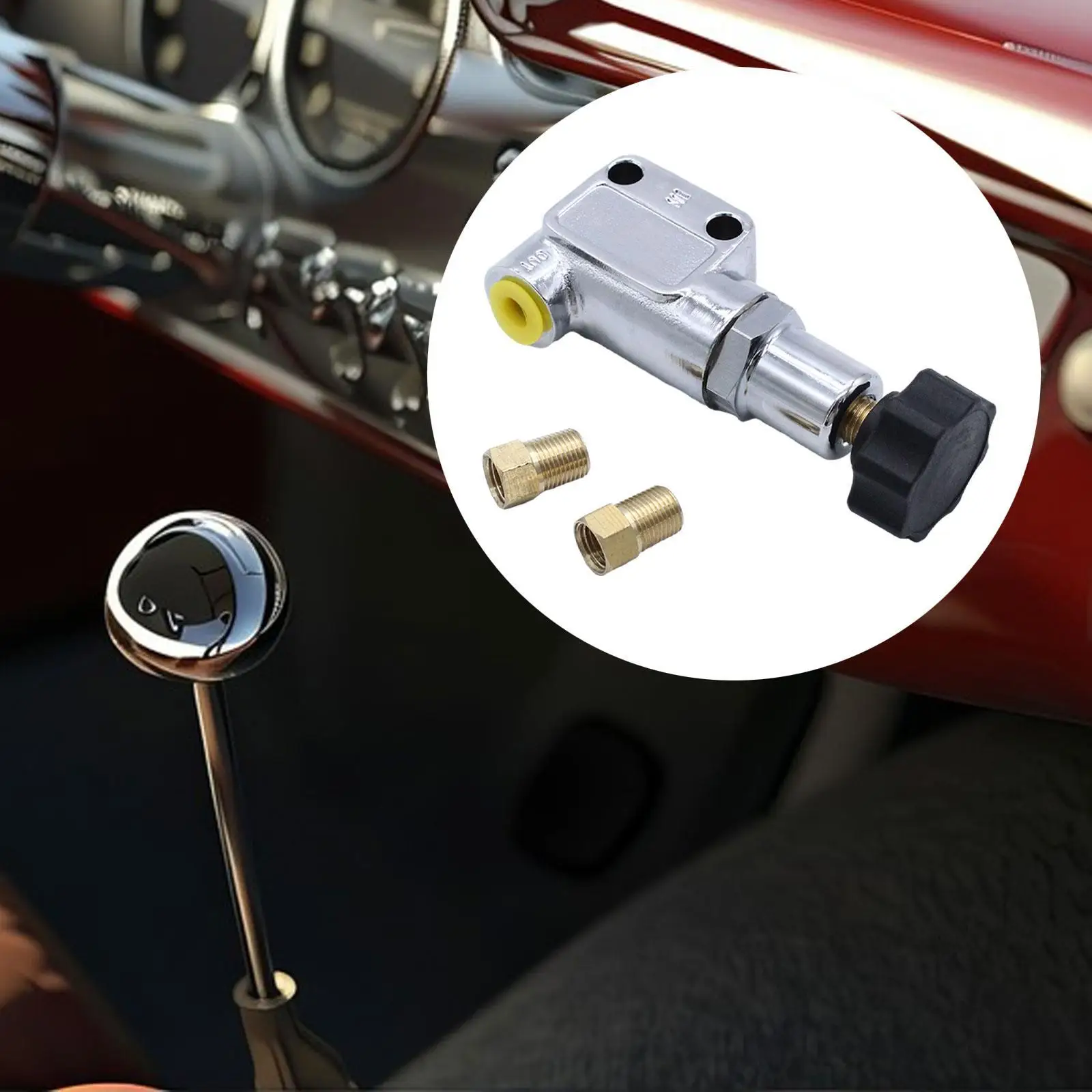 

260-8419 Proportioning Valve 1/8-27 NPT in and Out Port Size Silver Accessories Supplies Professional Direct Replace Sturdy