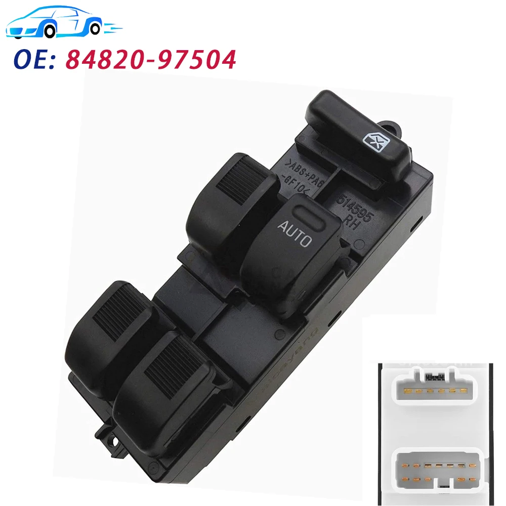 For Toyota Avanza Sparky Cami Duet Daihatsu Sirion Electric Power Window Switch Lifter Button 84820-97504 ﻿8482097504