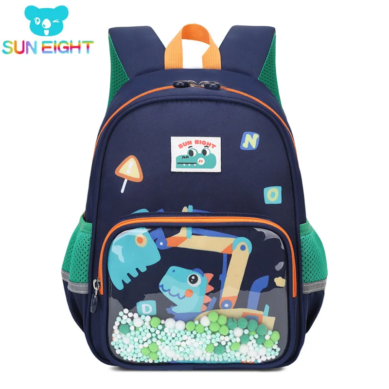 

SUN EIGHT 11inch NEW Fashion Boy Backpack Children Outdoor Bag Kindergarten School Bags Student School Backpacks